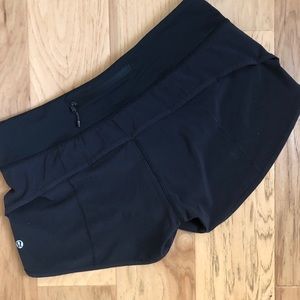 Lululemon Black Running Shorts 6